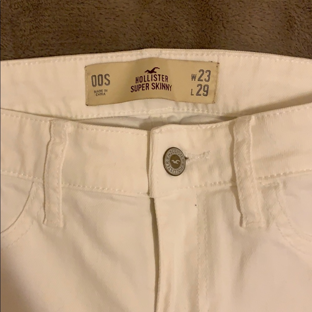 Hollister low rise stretch skinny jeans